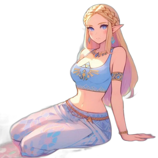 dress, staff, dragon, pixel art transparent PNG cut-out