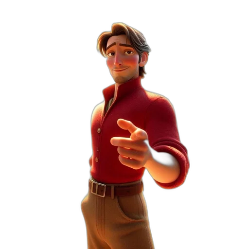 jacket, staff, face, hat transparent PNG cut-out