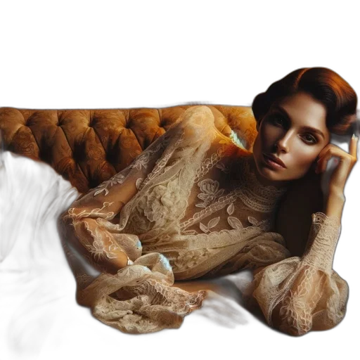 dress, furniture, photorealistic, 3d render transparent PNG cut-out