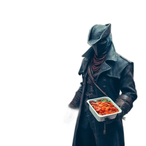 jacket, food, robot, creature transparent PNG cut-out