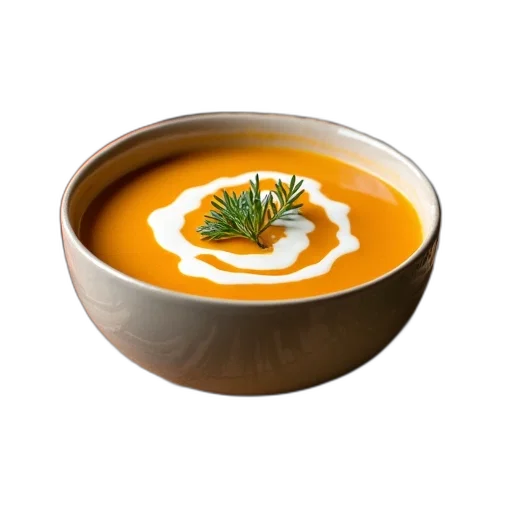 food, crown, photorealistic, 3d render transparent PNG cut-out