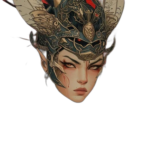 mask, crown, face, hat transparent PNG cut-out
