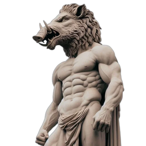 animal, creature, 3d render, photorealistic transparent PNG cut-out