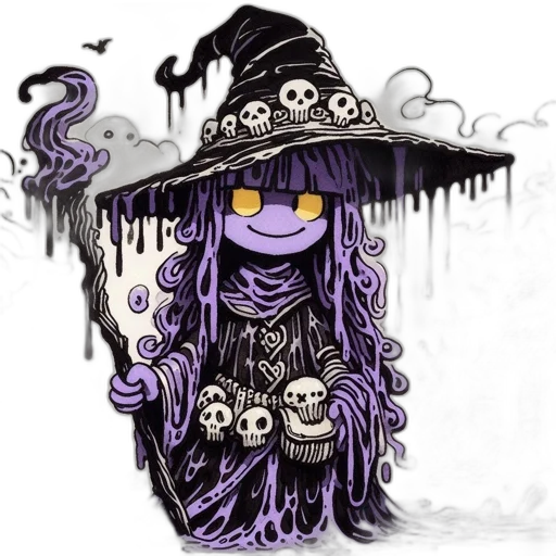 staff, hat, mask, pixel art transparent PNG cut-out
