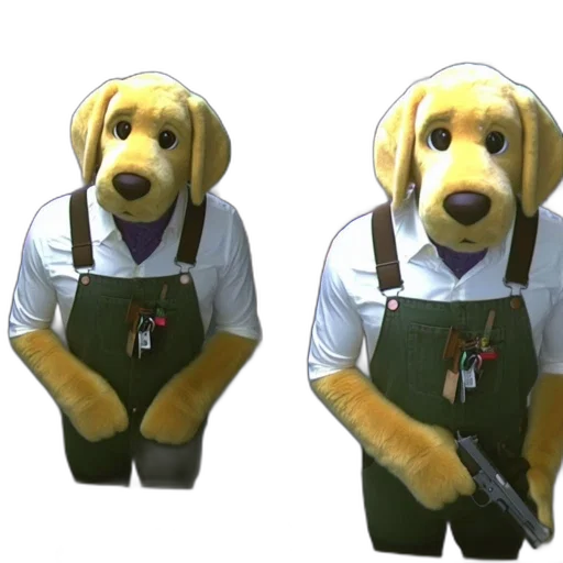 staff, animal, 3d render, concept art transparent PNG cut-out
