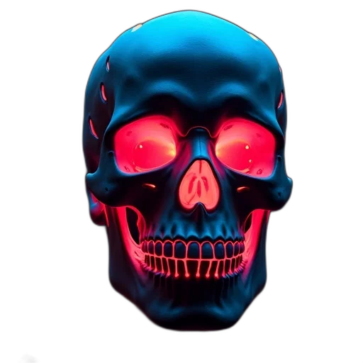 mask, face, weapon, 3d render transparent PNG cut-out