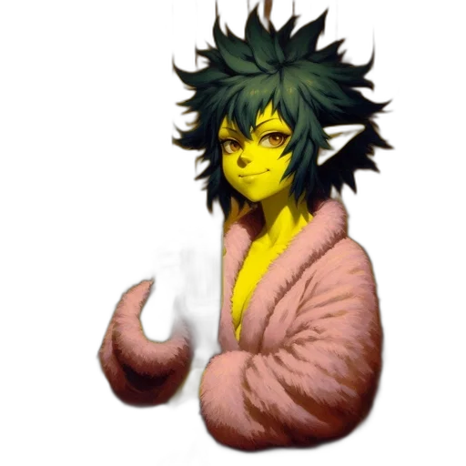 dragon, mask, jacket, creature transparent PNG cut-out