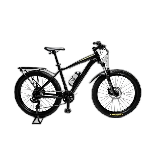 black, mountain, bike, seat transparent PNG cut-out