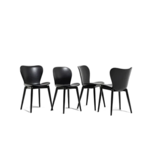 furniture, 3d render, set, chairs transparent PNG cut-out