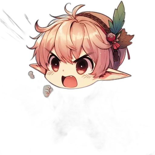 dragon, creature, staff, weapon transparent PNG cut-out