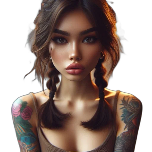 dress, jewelry, face, hair transparent PNG cut-out