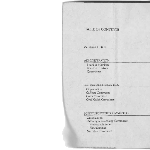 table, contents, page, document transparent PNG cut-out