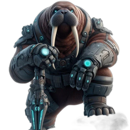 creature, robot, animal, weapon transparent PNG cut-out