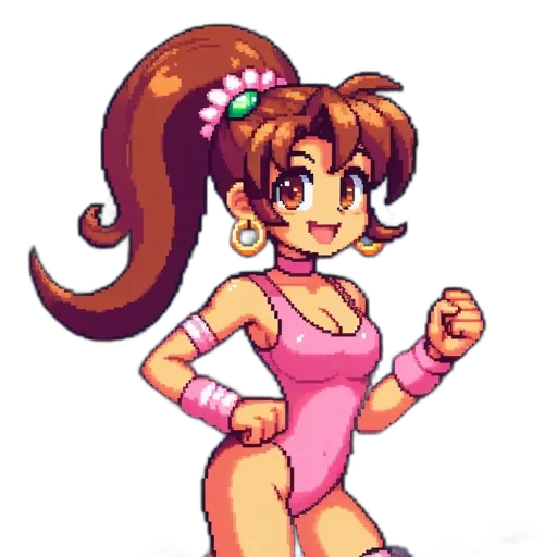 pixel art, anime, vaporwave, concept art transparent PNG cut-out