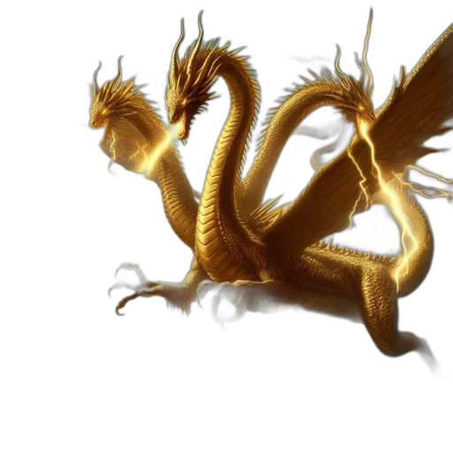 dragon, creature, staff, animal transparent PNG cut-out
