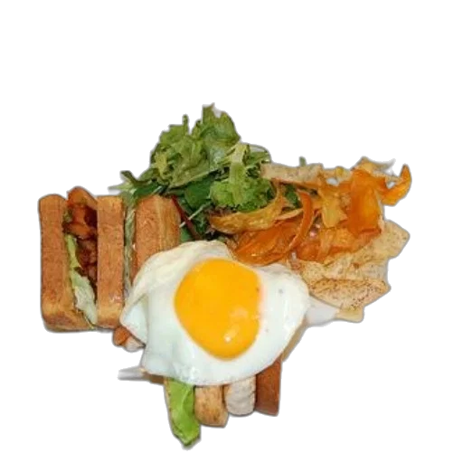 food, crown, photorealistic, 3d render transparent PNG cut-out