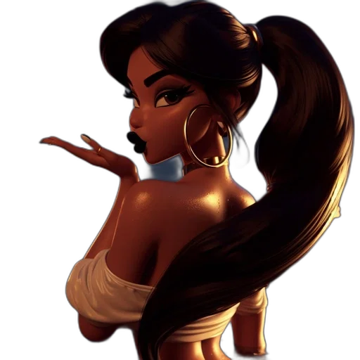 hair, jewelry, concept art, fantasy art transparent PNG cut-out