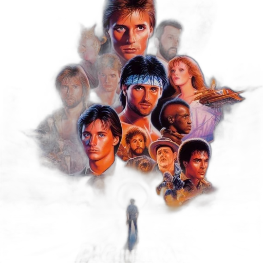 face, concept art, comic book art, fantasy art transparent PNG cut-out