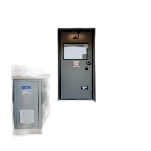interior, delivery, van, shown transparent PNG cut-out