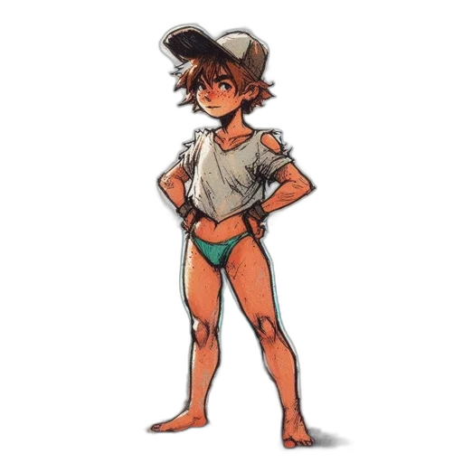 hat, staff, weapon, concept art transparent PNG cut-out