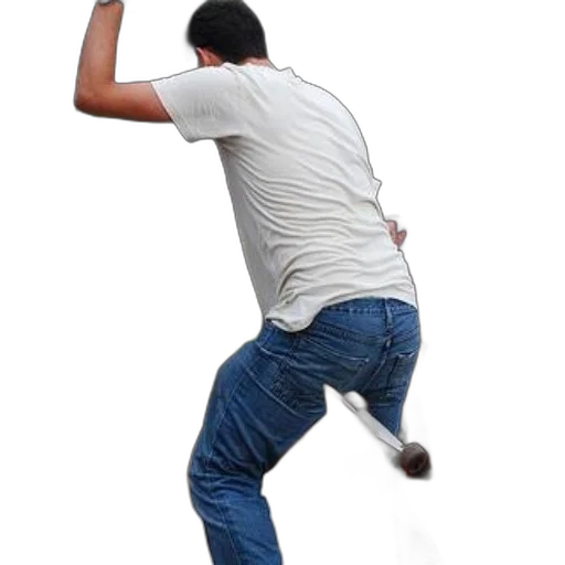 staff, weapon, shoes, man transparent PNG cut-out