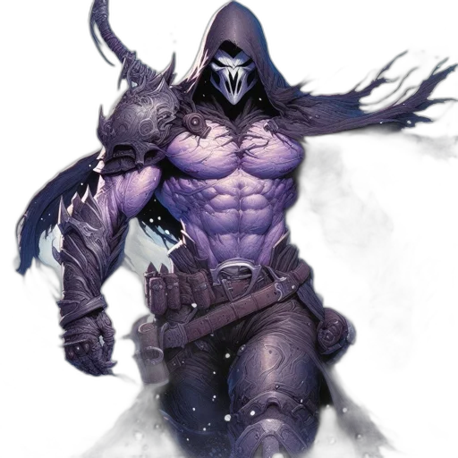 mask, concept art, fantasy art, comic book art transparent PNG cut-out