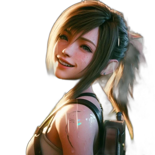 face, staff, weapon, photorealistic transparent PNG cut-out