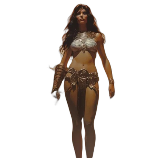 concept art, fantasy art, 3d render, comic book art transparent PNG cut-out