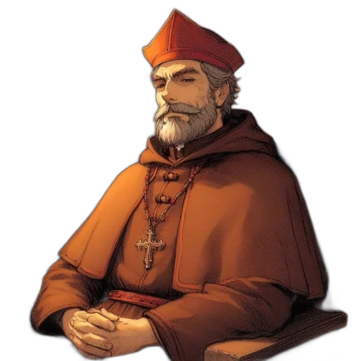 staff, crown, face, hat transparent PNG cut-out