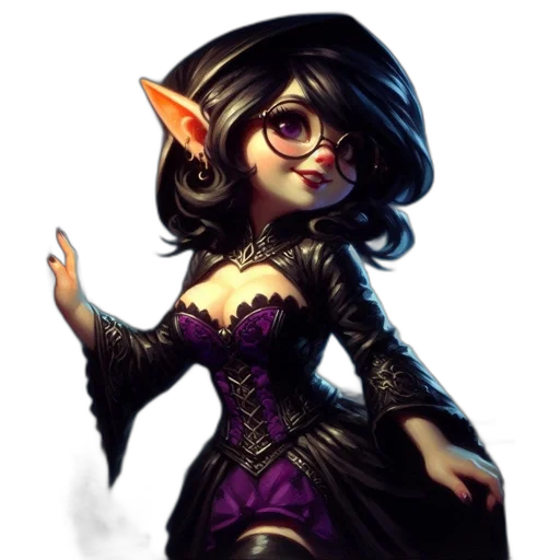 dress, staff, fantasy art, concept art transparent PNG cut-out