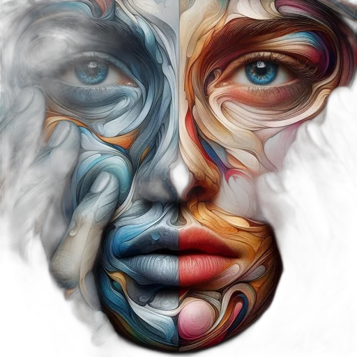 mask, face, photorealistic, fantasy art transparent PNG cut-out