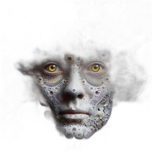 mask, face, creature, robot transparent PNG cut-out