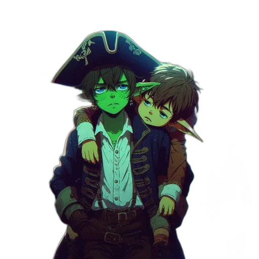 jacket, hat, mask, pixel art transparent PNG cut-out