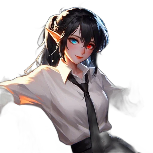 staff, dress, dragon, weapon transparent PNG cut-out