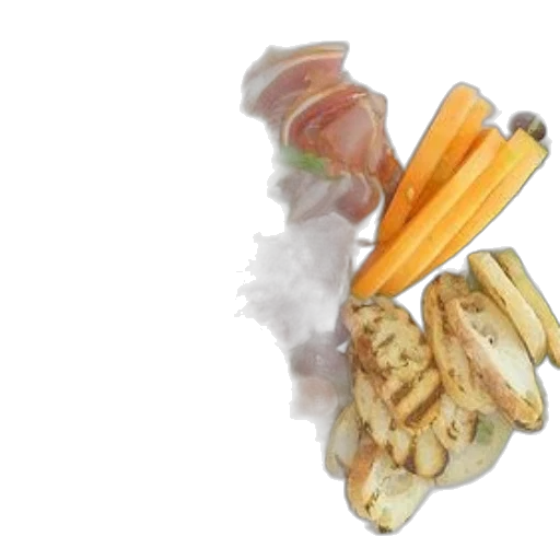 food, weapon, photorealistic, watercolor transparent PNG cut-out