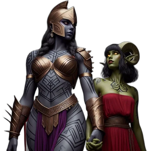 concept art, fantasy art, comic book art, pixel art transparent PNG cut-out