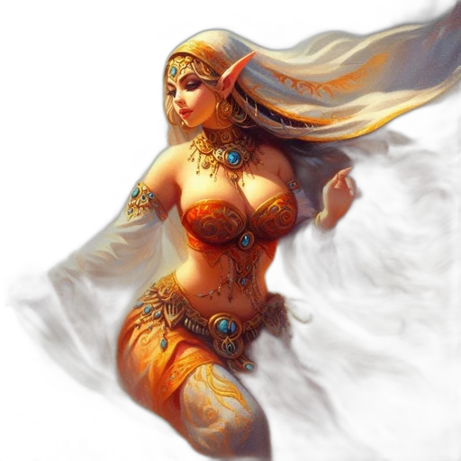 fantasy art, concept art, pixel art, photorealistic transparent PNG cut-out