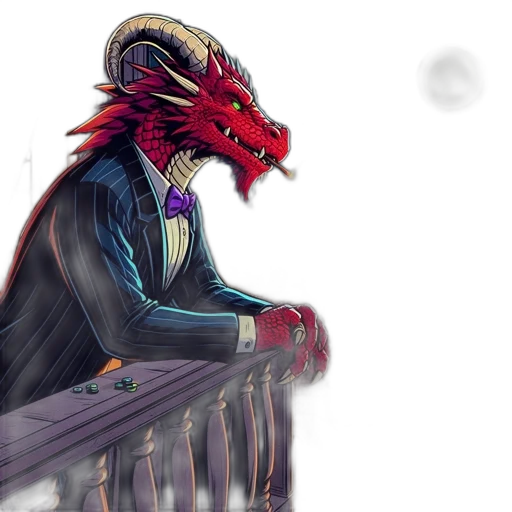 dragon, mask, creature, concept art transparent PNG cut-out