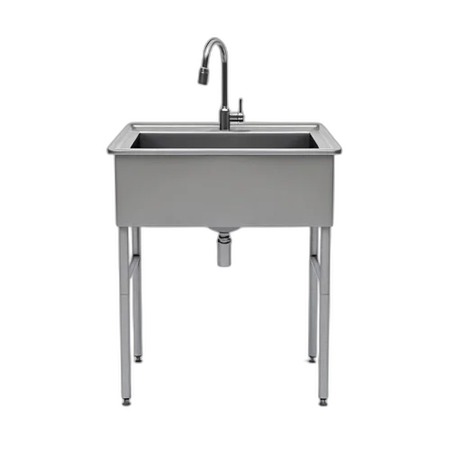 furniture, robot, 3d render, stainless transparent PNG cut-out