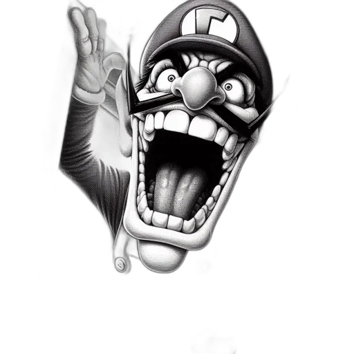 mask, face, creature, weapon transparent PNG cut-out