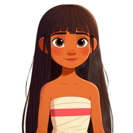 dress, hair, face, jewelry transparent PNG cut-out
