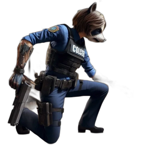weapon, staff, jacket, concept art transparent PNG cut-out