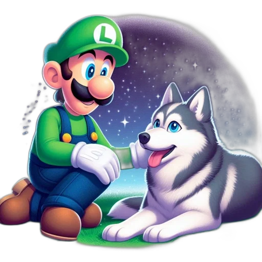 animal, staff, pixel art, fantasy art transparent PNG cut-out