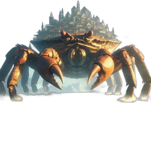 creature, animal, dragon, crown transparent PNG cut-out