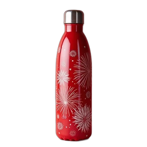 bottle, water, store, stainless transparent PNG cut-out