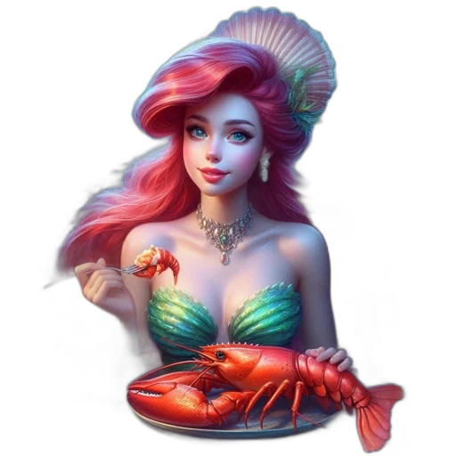 creature, jewelry, food, fantasy art transparent PNG cut-out