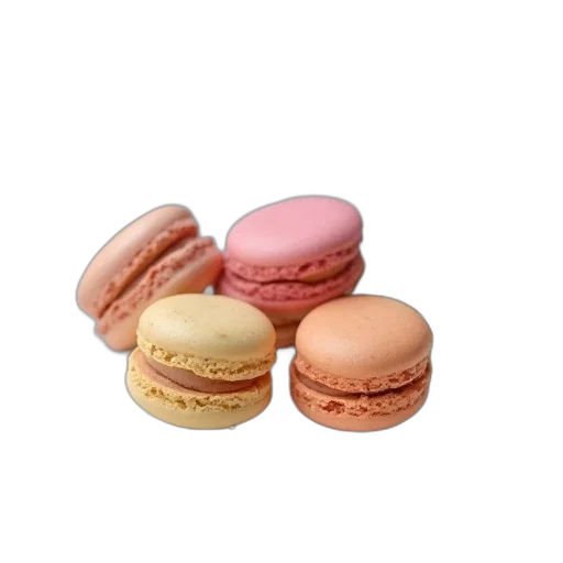 food, 3d render, photorealistic, pastel transparent PNG cut-out