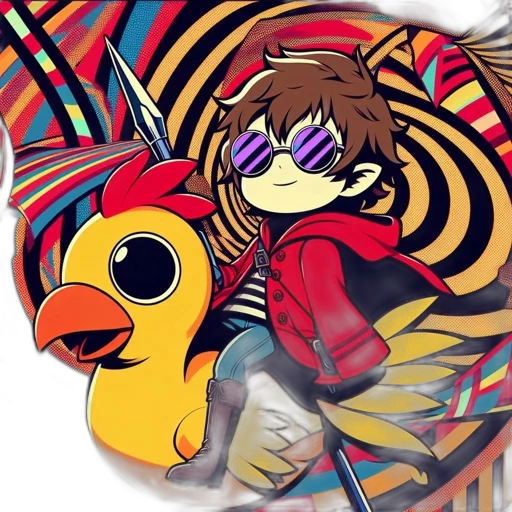 animal, jacket, mask, anime transparent PNG cut-out