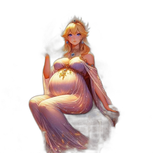 dress, crown, dragon, concept art transparent PNG cut-out