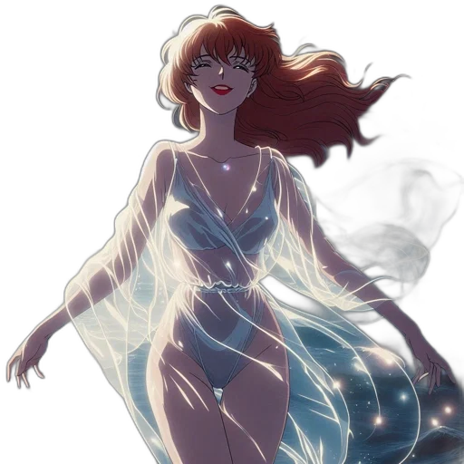 dress, concept art, fantasy art, comic book art transparent PNG cut-out
